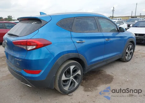 2016 Hyundai Tucson Limited из США, поврежденный, VIN KM8J33A24GU124591